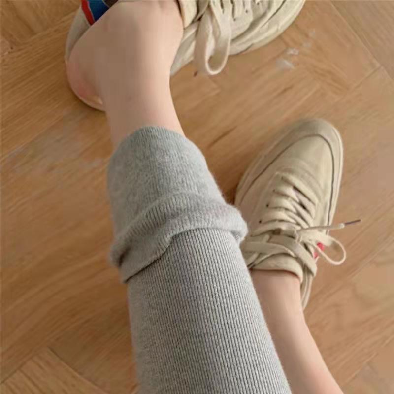High Waist Slender Body High Elastic Warm Pants