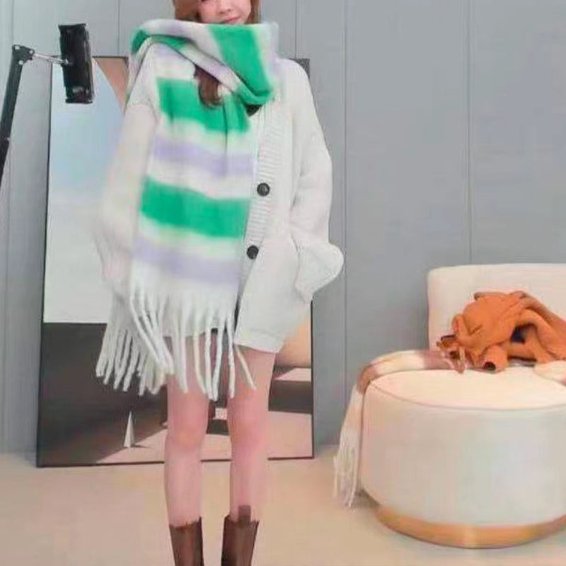 Winter Thickened Warm Scarf
