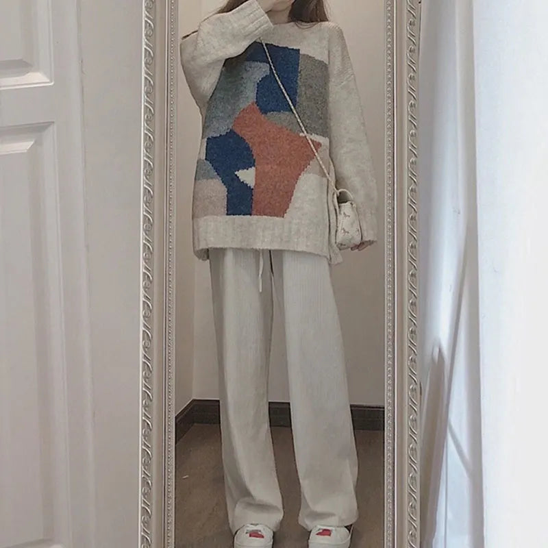 Two-Piece Sweater For Autumn And Winter Design