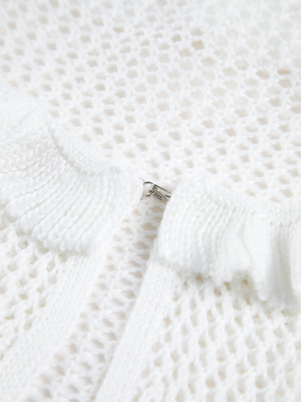 Crochet Eyelet Fly Away Cardigan