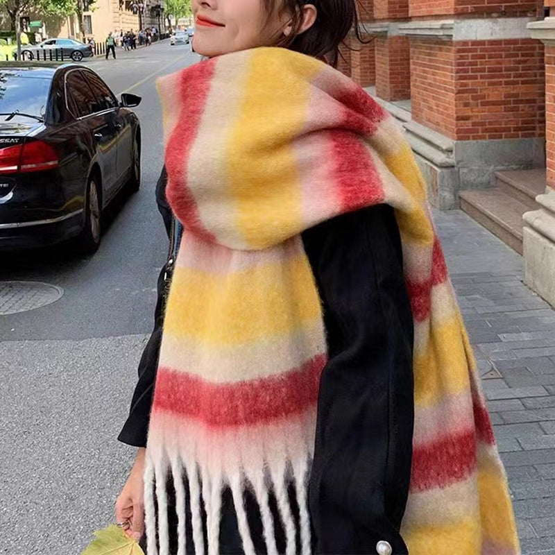 Winter Thickened Warm Scarf