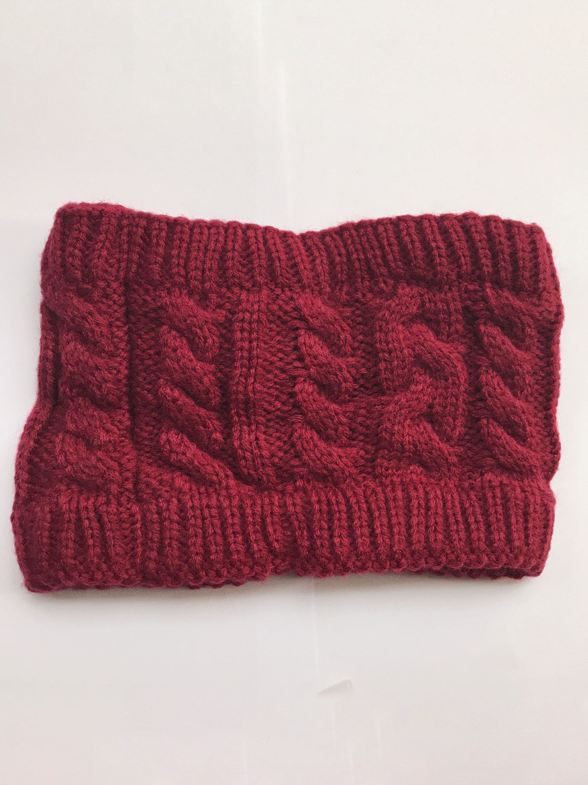 Autumn And Winter    Fashion Hairpin Ski Cap Handmade Knitted Headband