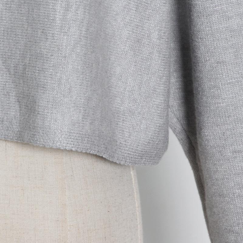 Turtleneck, Long-Sleeved, Single-Sleeved, Irregular  Cloak