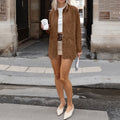 Vintage Loose Suede Jacket