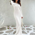 Elegant Long Sleeves Dress