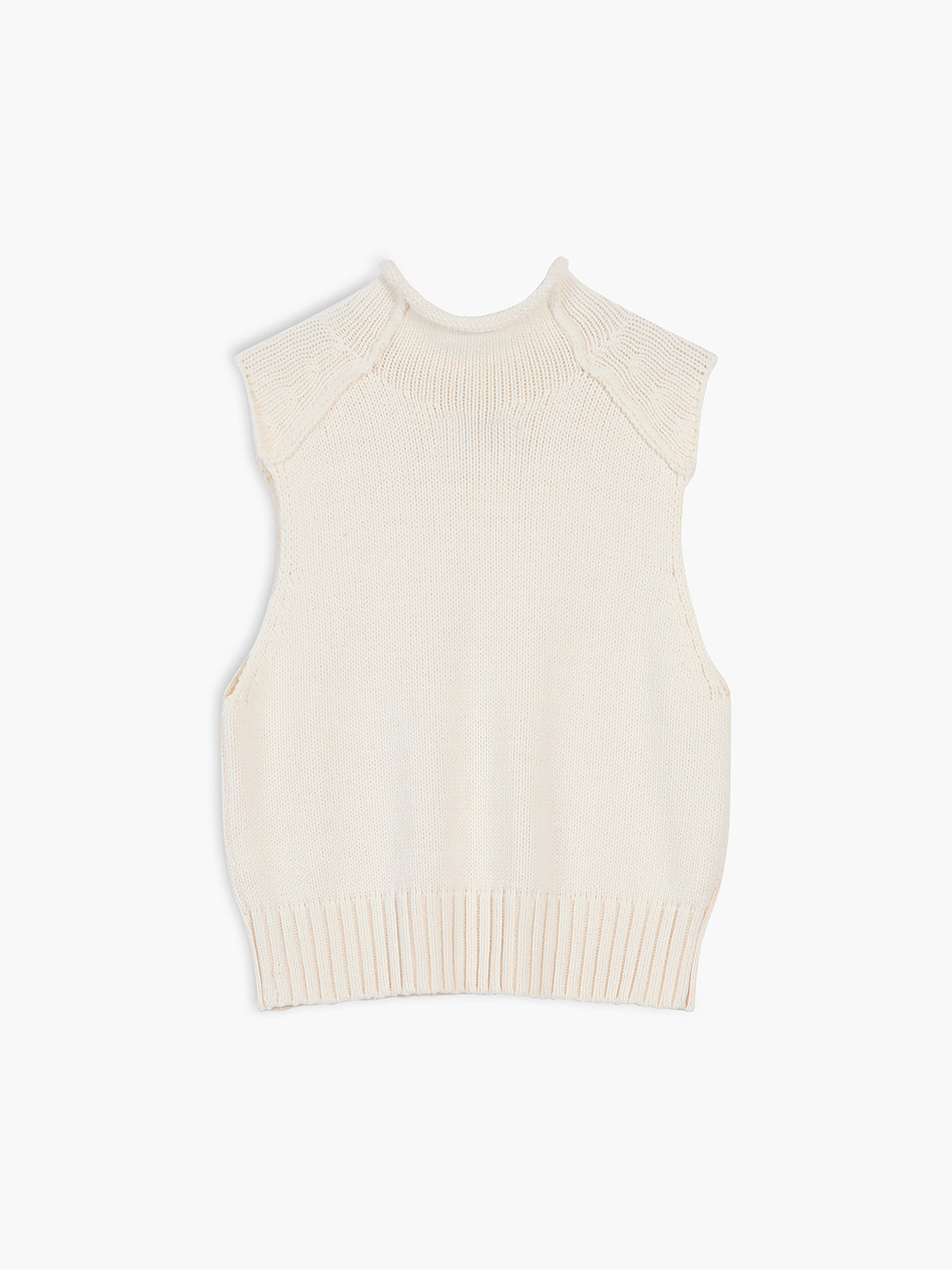 Love At First Sight Mockneck Sweater Vest