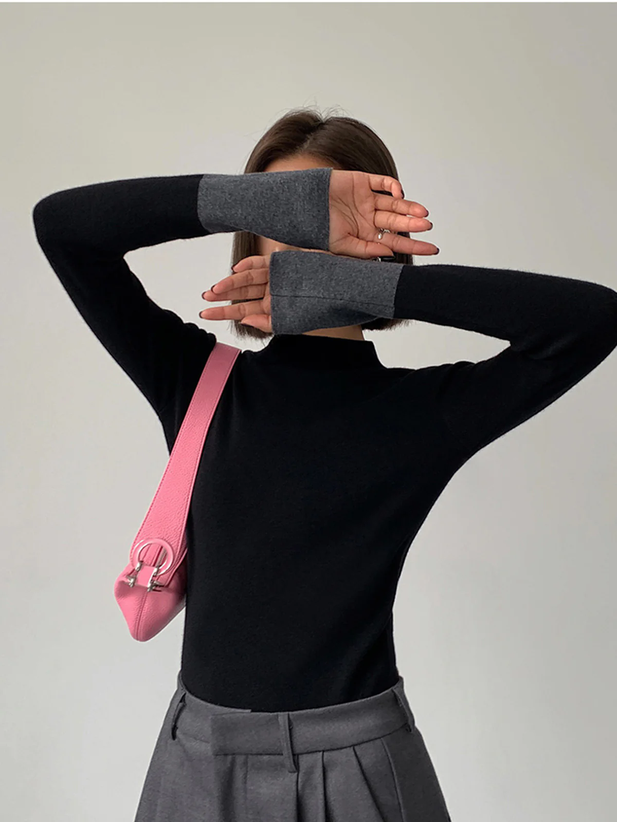 Warm Color Block Base Shirt