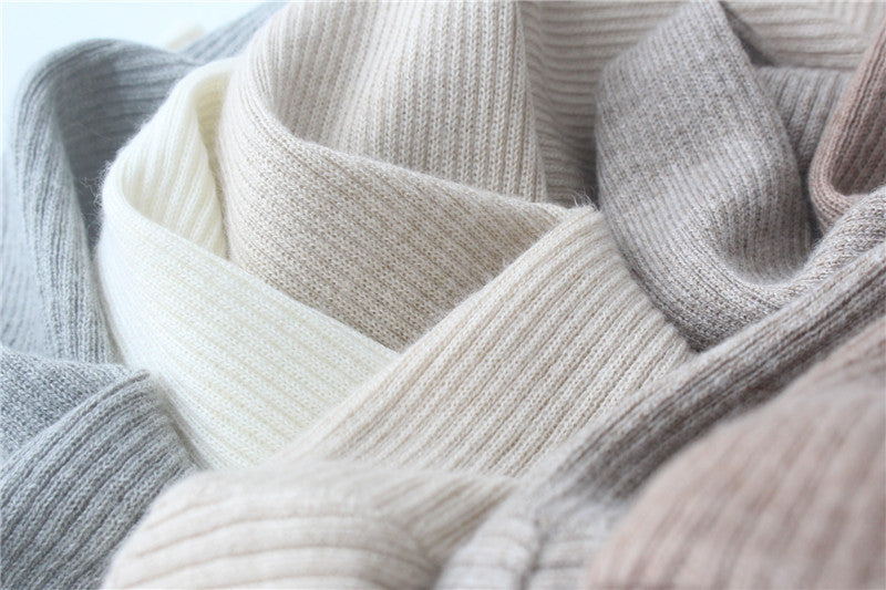Criss Cross Turtleneck Long Sleeve Knit Top