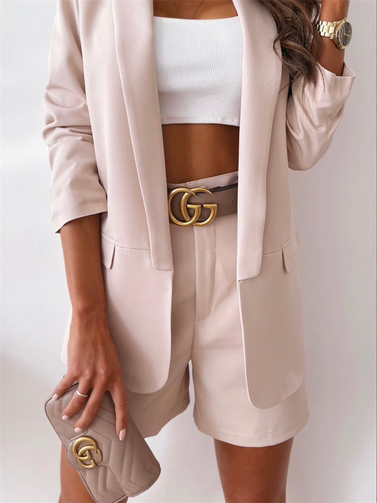 Women'S Long-Sleeved Set Jacket
