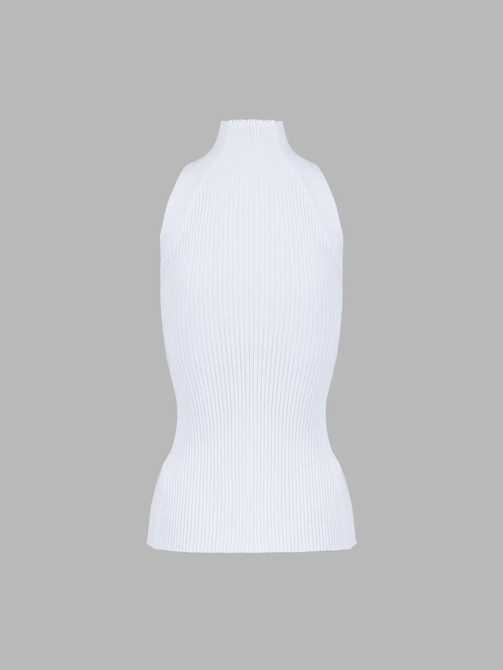 Twist Cutout Mockneck Rib Top