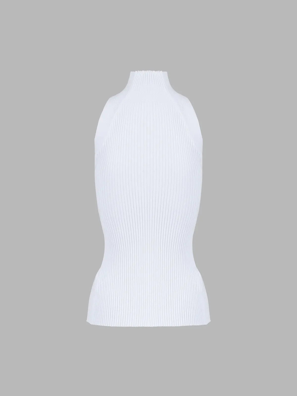 Twist Cutout Mockneck Rib Top
