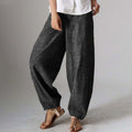 Casual Loose Cotton Line Comfy Pants