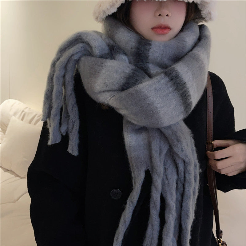 Winter Thickened Warm Scarf