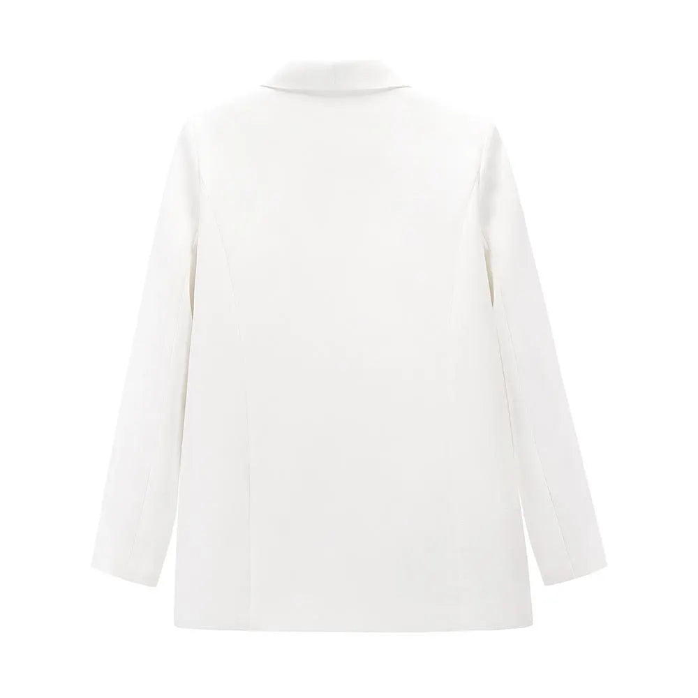 Casual Solid Color Slim Coats
