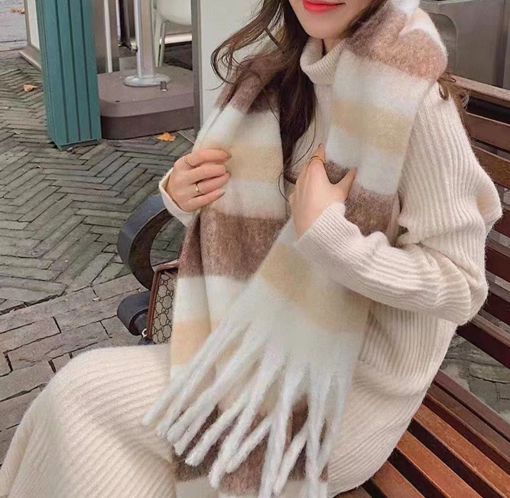 Winter Thickened Warm Scarf