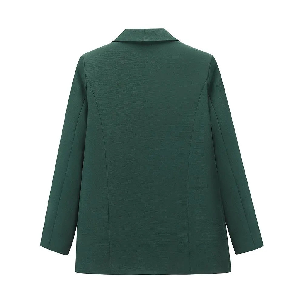 Casual Solid Color Slim Coats