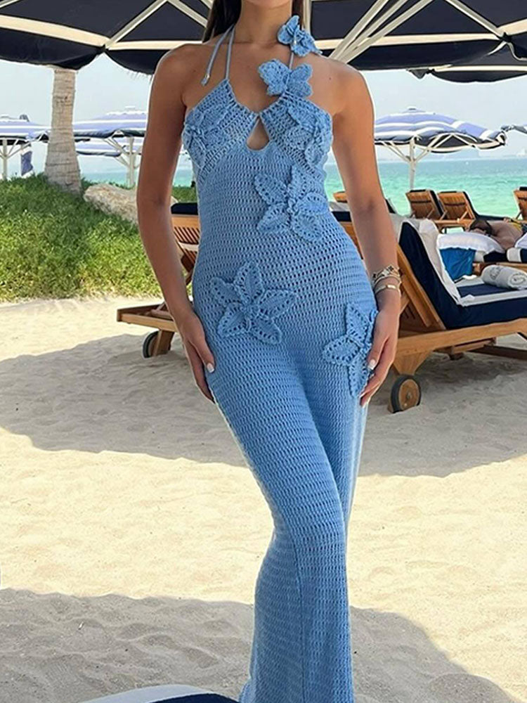 Sexy Tight Knitted Beach Dress