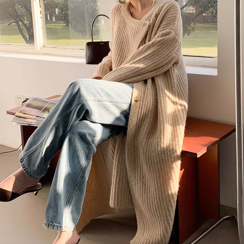 Minimalism Longline Cardigan
