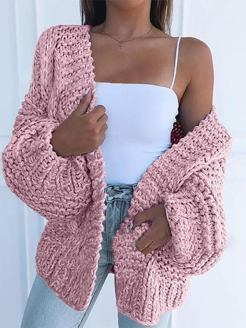 Women'S Fashion Casual Pendant Sleeves Cardigan Jacket