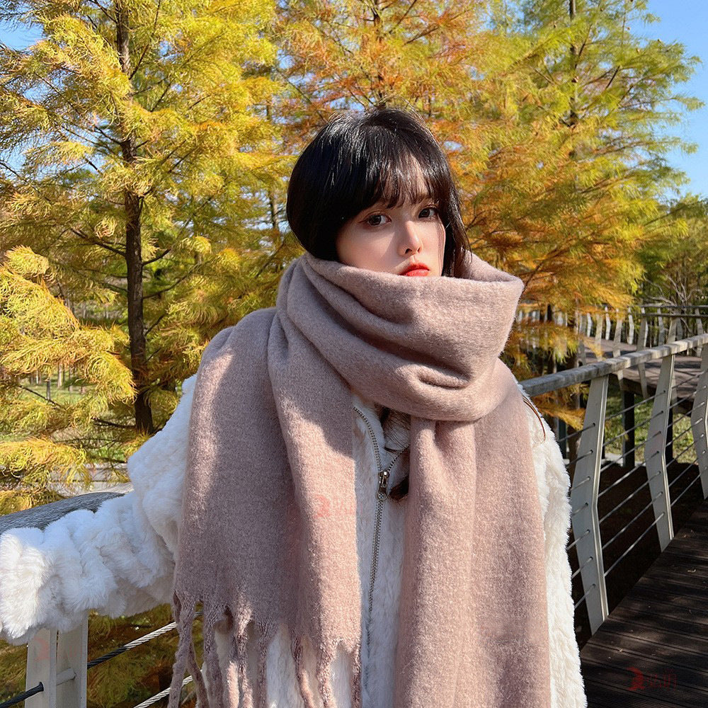 Winter Thickened Warm Scarf