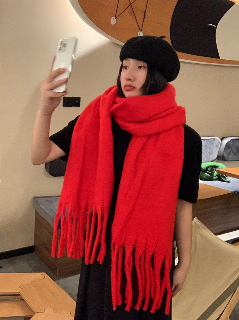 Winter Thickened Warm Scarf