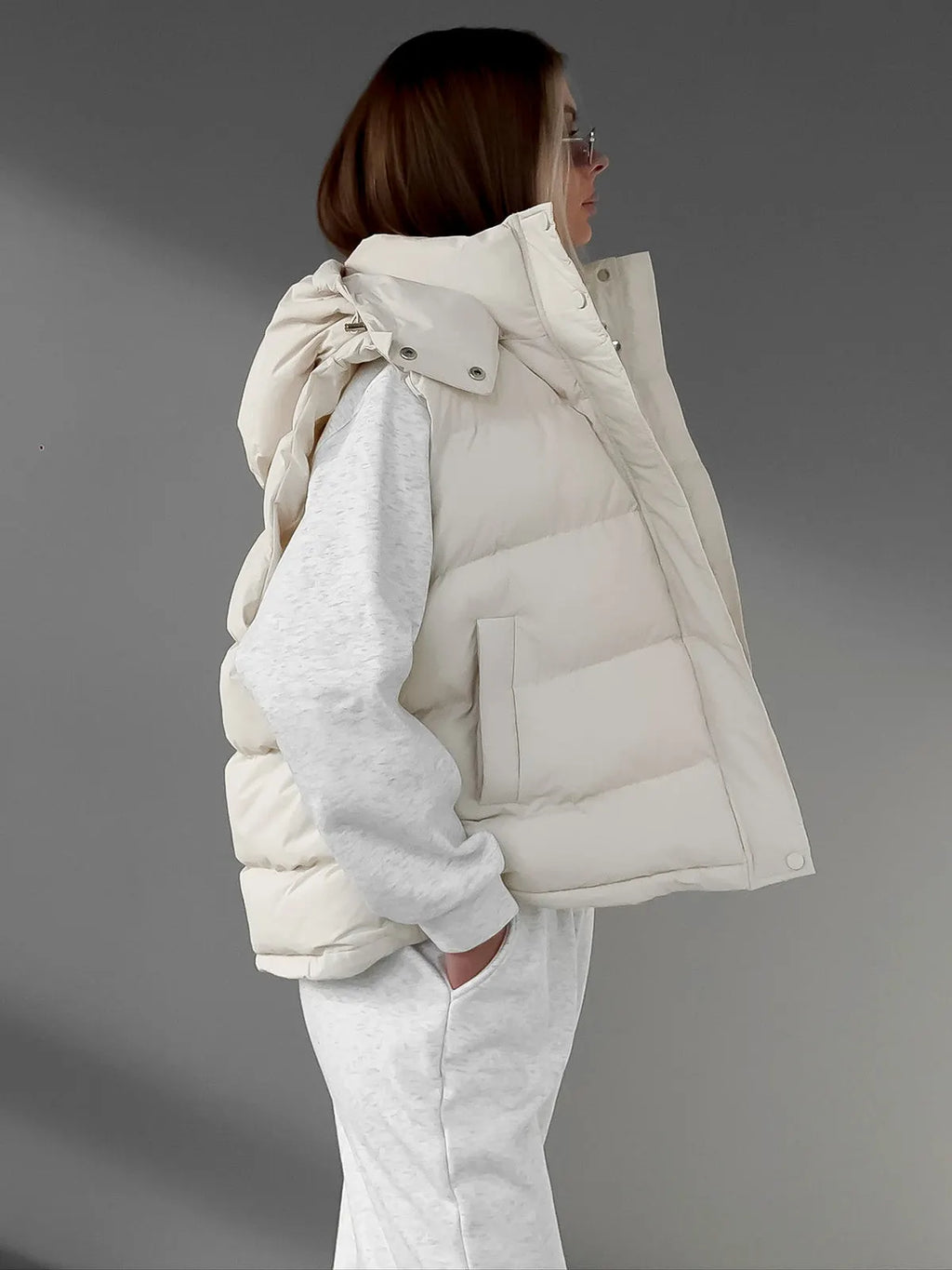 Lightweight Quilted Puffer Down Coat