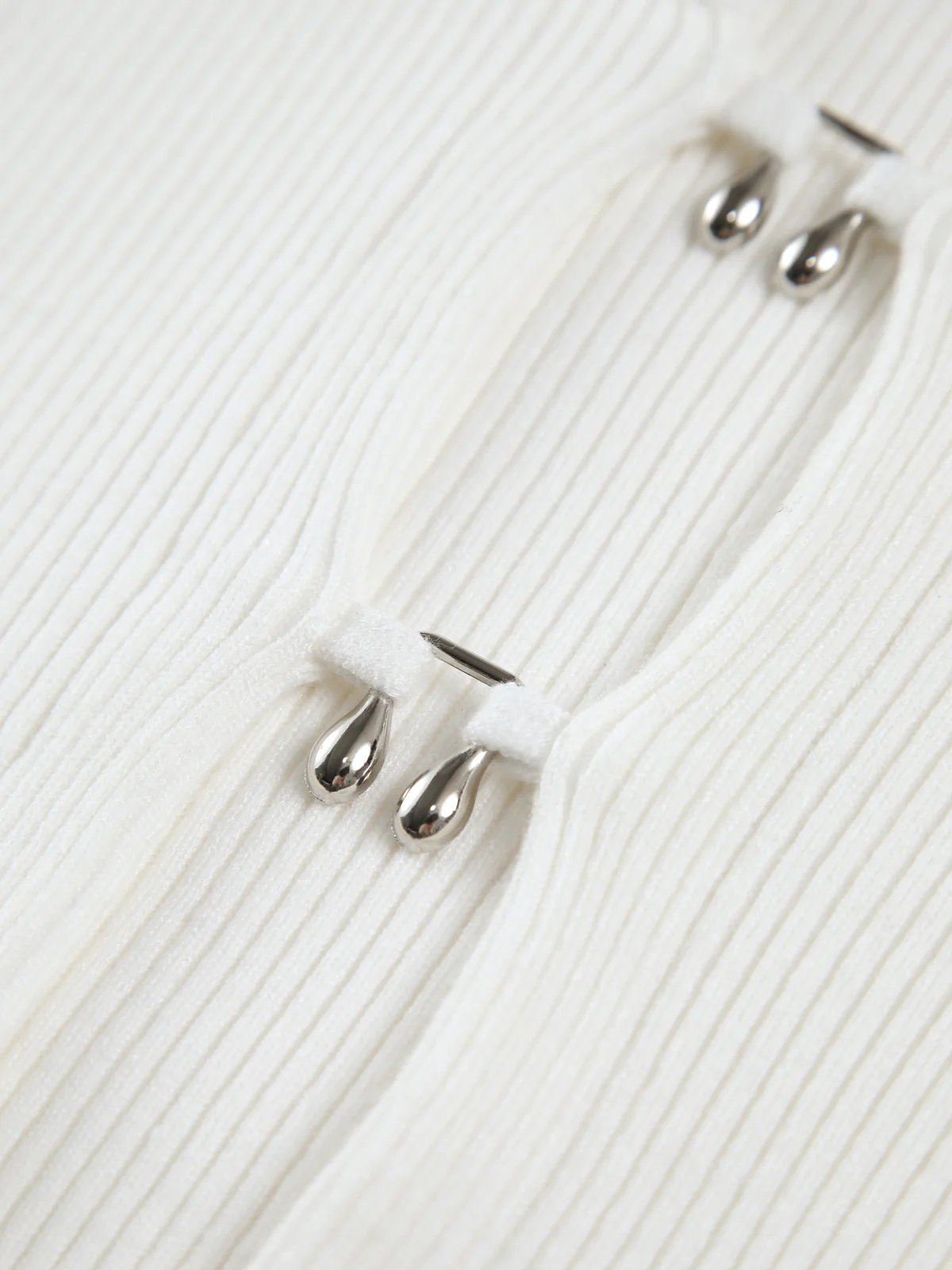 Sexy Split Art Silver Buckles Shirt