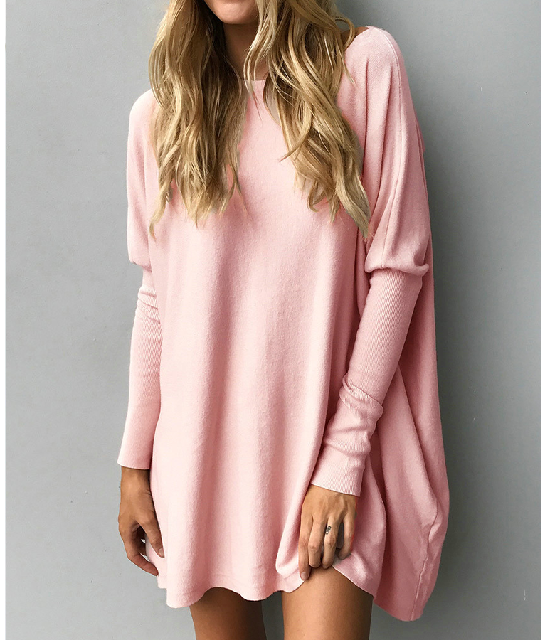 Women Casual Plus Size Tops Tunic Long Sleeve T Shirt