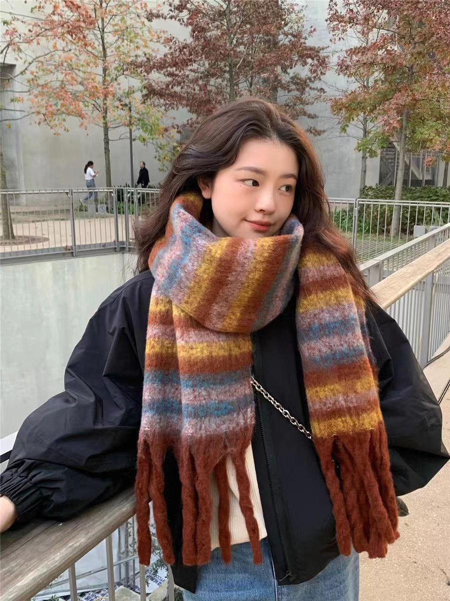 Winter Thickened Warm Scarf