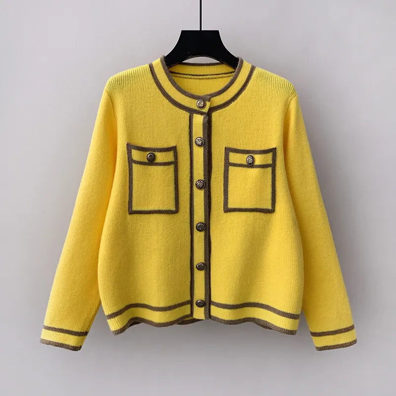 Elegant Short Version  Sweater Cardigan
