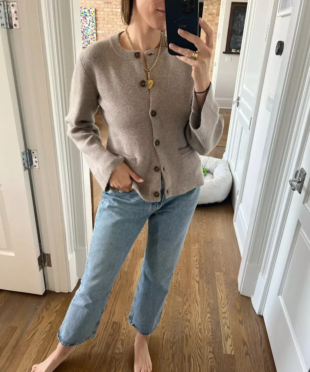 Slimming Buttons Cardigan Sweater