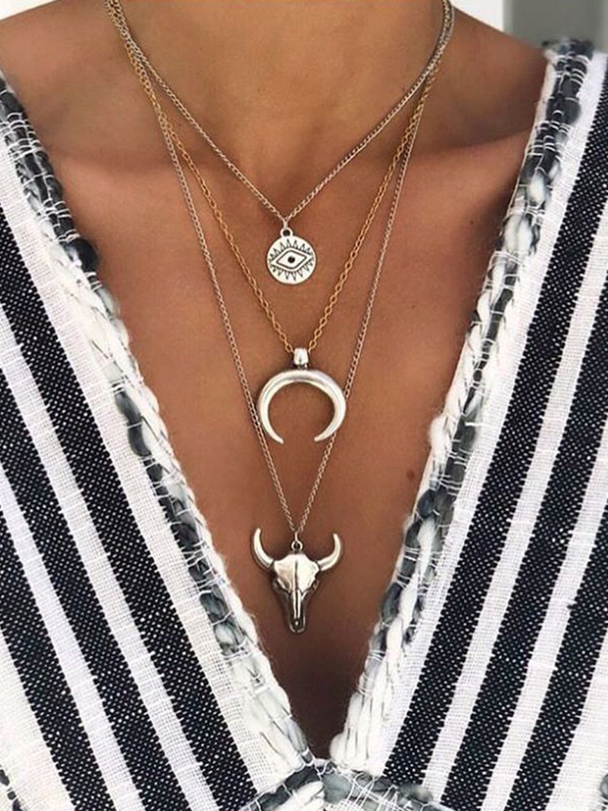 Fashion Multi-Layer Necklace