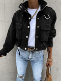 Stylish Cropped Jacket Tops