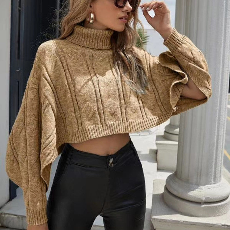 Pure Color Simple Button Knit Sweater