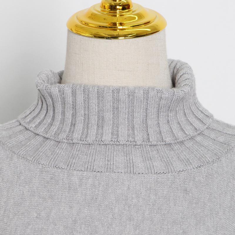 Turtleneck, Long-Sleeved, Single-Sleeved, Irregular  Cloak