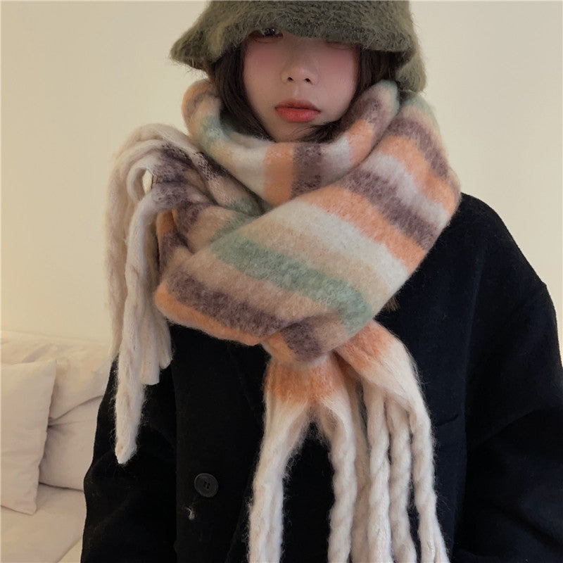 Winter Thickened Warm Scarf