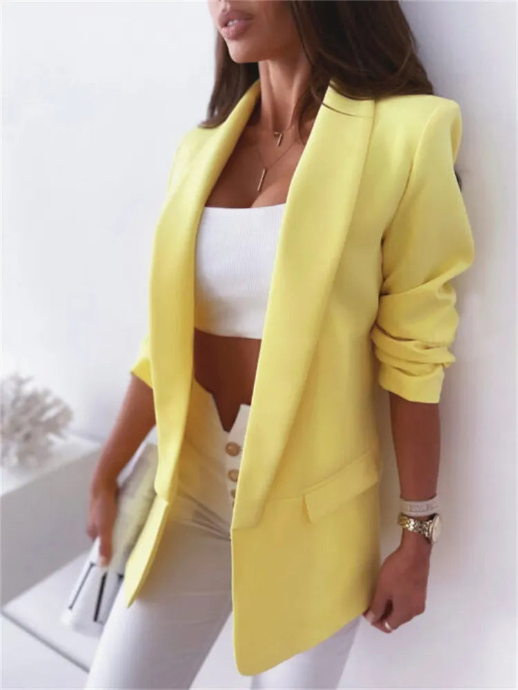 Women'S Long-Sleeved Set Jacket