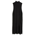 Elegant Solid Color Side Split  Vest Dress