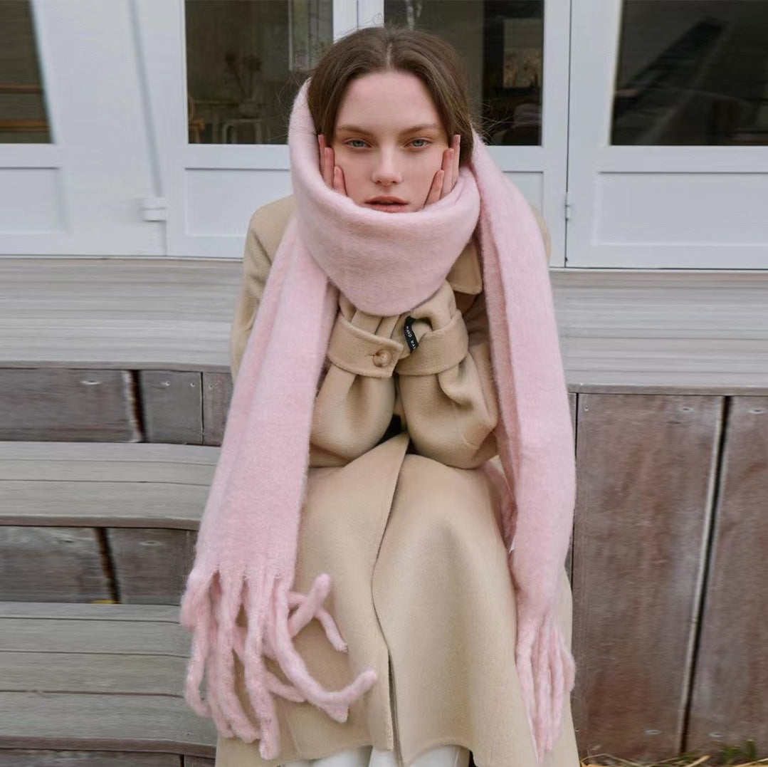 Winter Thickened Warm Scarf