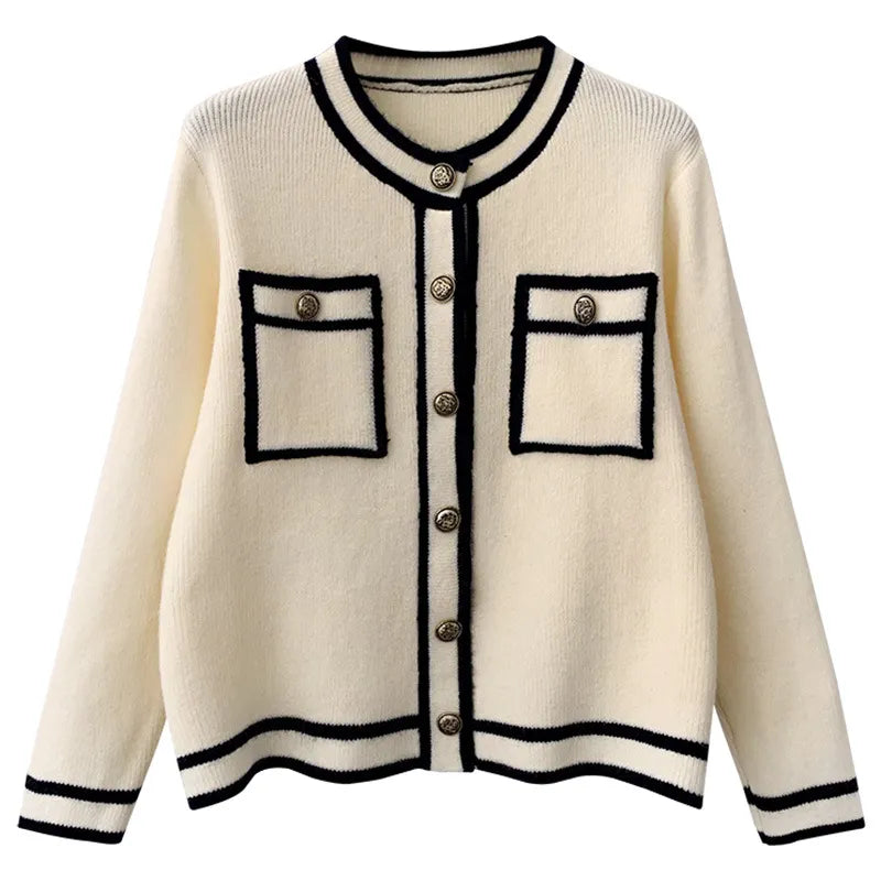 Elegant Short Version  Sweater Cardigan