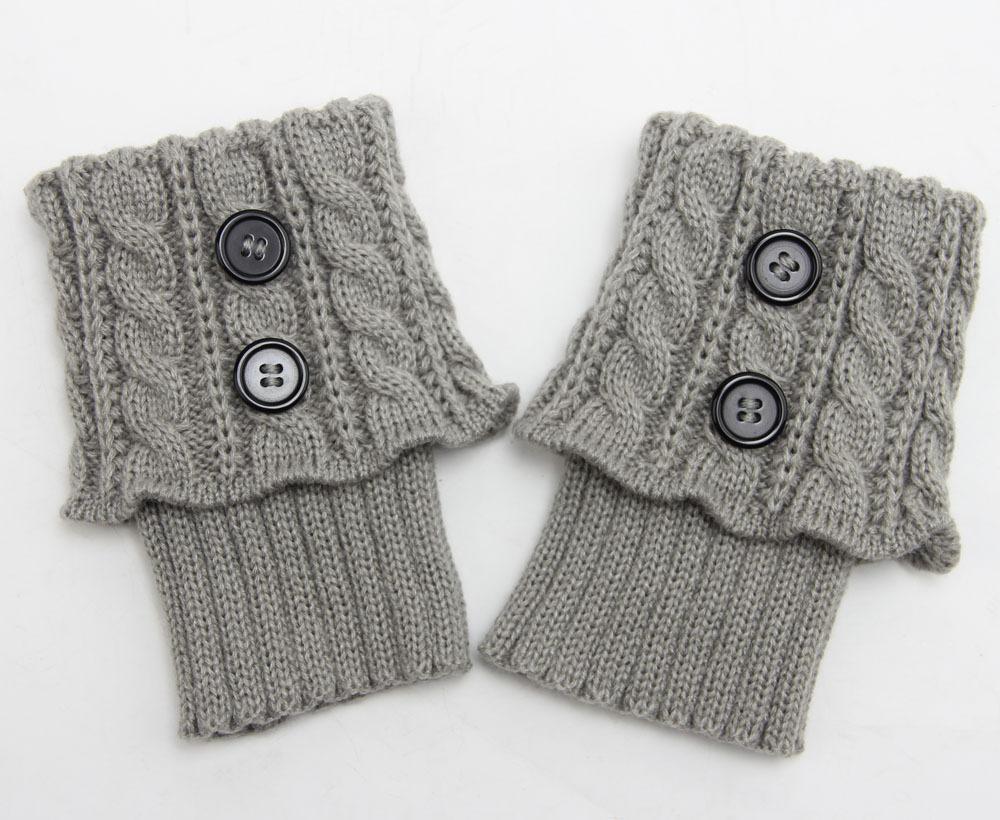 Short Twist Button Foot Cover
