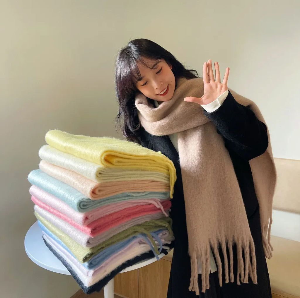 Winter Thickened Warm Scarf