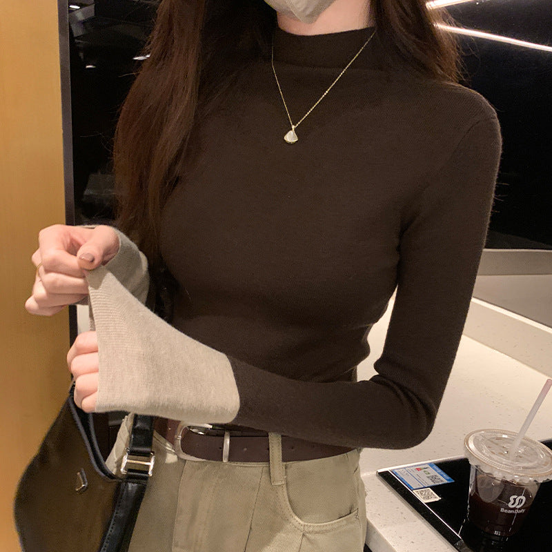 Warm Color Block Base Shirt