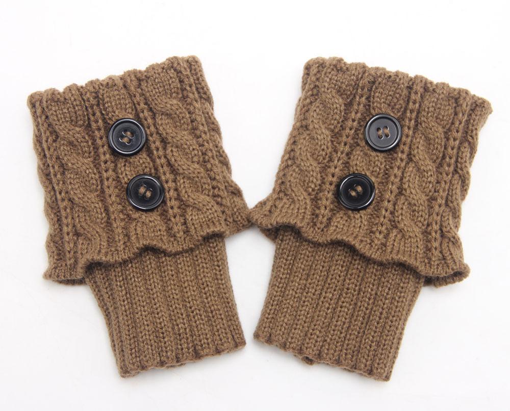 Short Twist Button Foot Cover