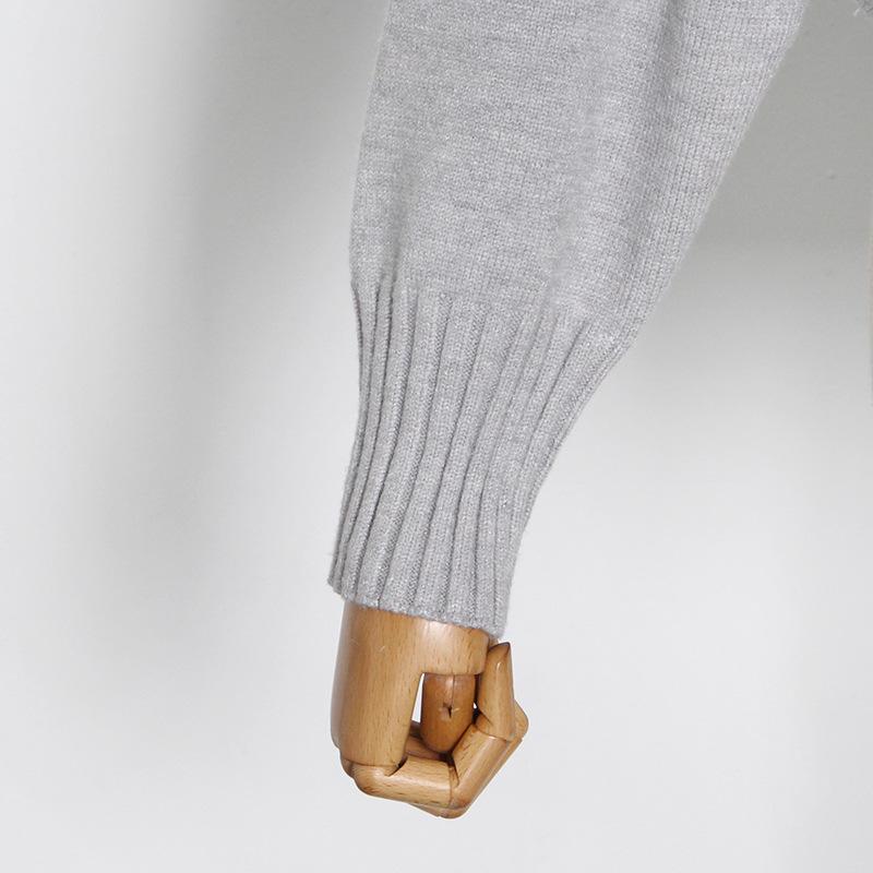 Turtleneck, Long-Sleeved, Single-Sleeved, Irregular  Cloak