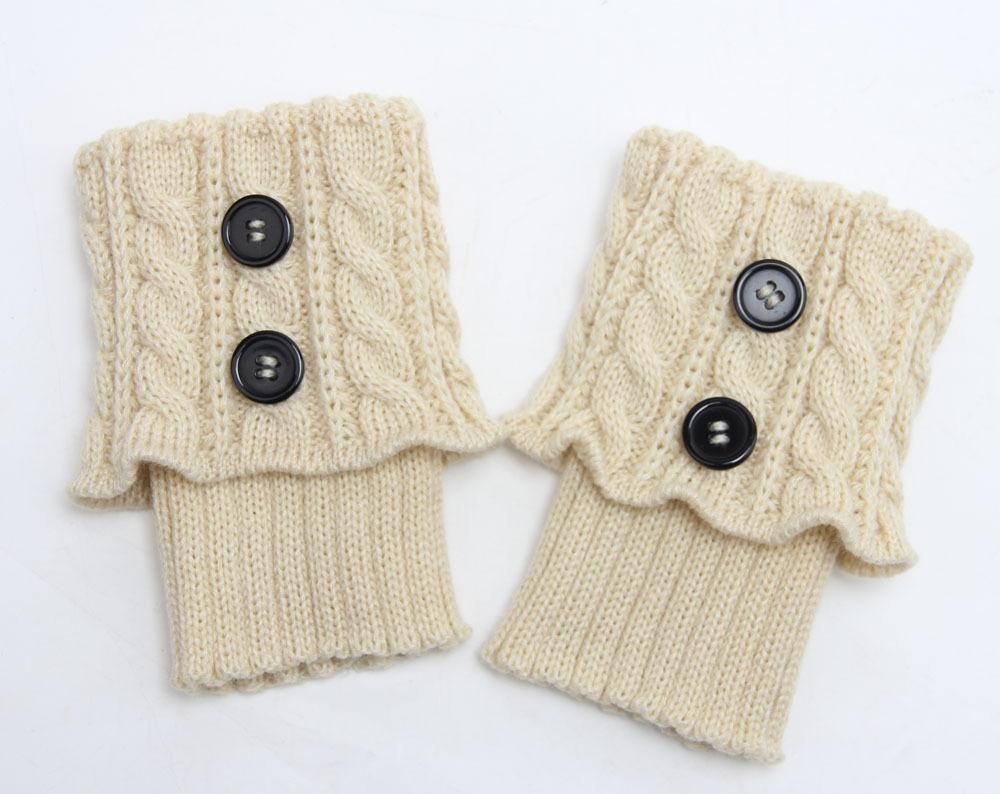 Short Twist Button Foot Cover