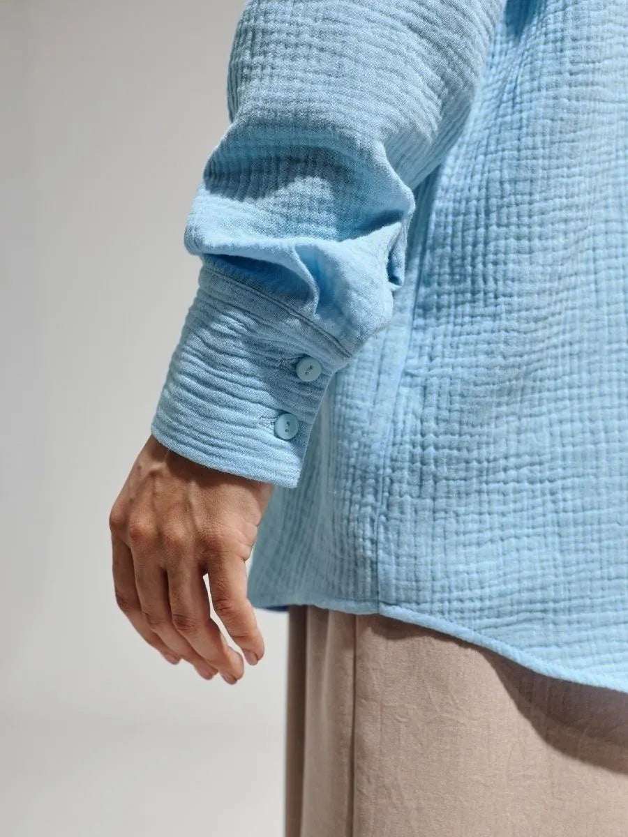 Women’s Leisure Vacation Style Cotton Shirt