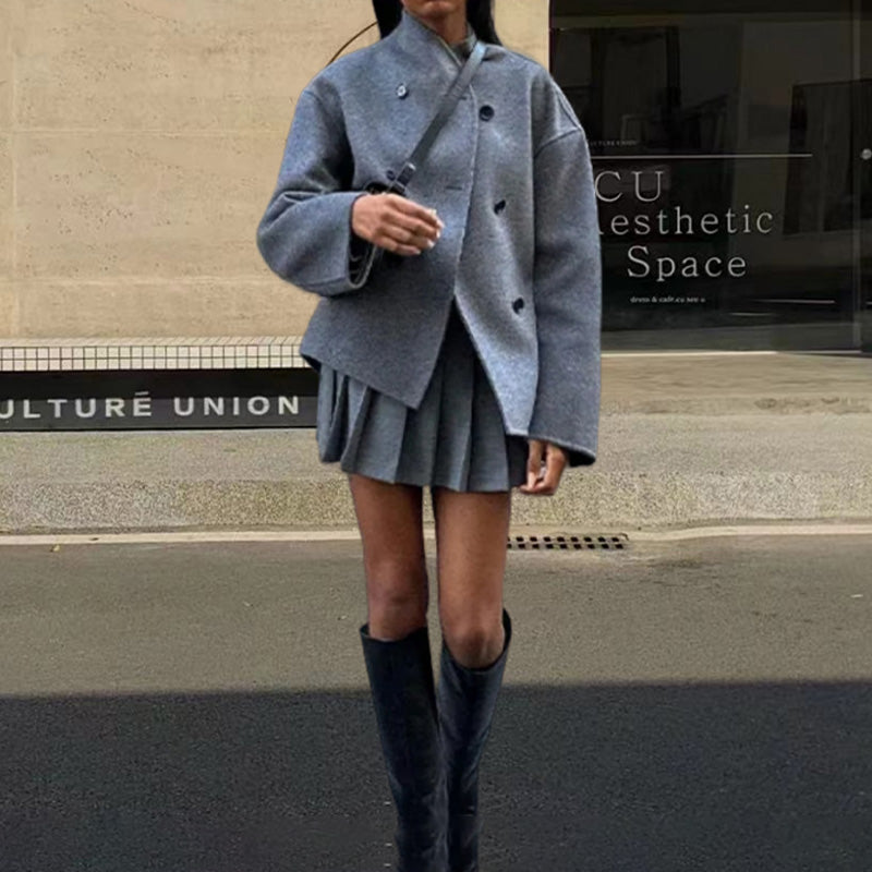Retro Double Breasted Jacket