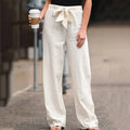 Casual Solid Color Pocket Loose Pants