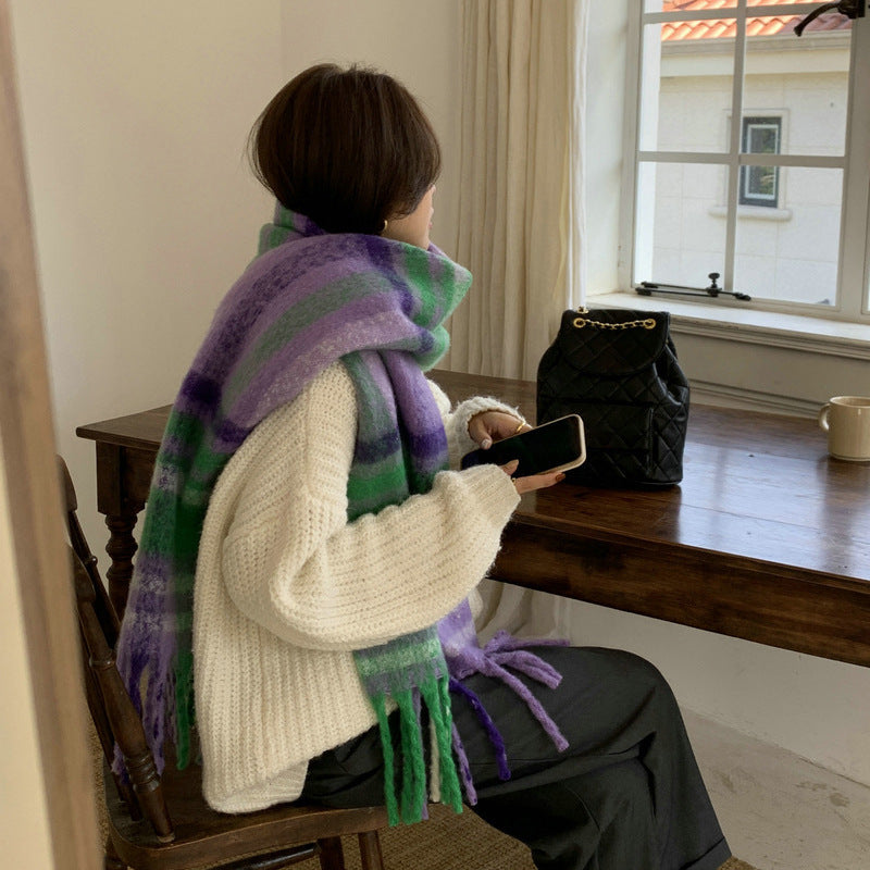 Winter Thickened Warm Scarf